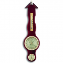 Метеостанция TFA, красное дерево 20103704