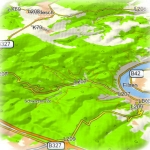 Топографическая карта Европы Garmin