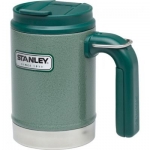 Термокружка Stanley Classic Camp 0.47 Л Зеленая